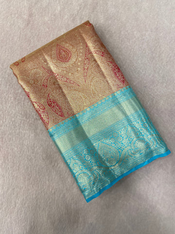 Bridal Semi Tissue Silk Saree