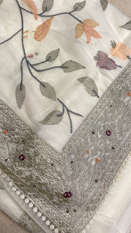Pure Tissue Organza Saree