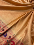 Premium Quality Semi Paithani Silk Saree 🍊- 902757