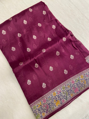 Premium Semi Mashru Silk Saree