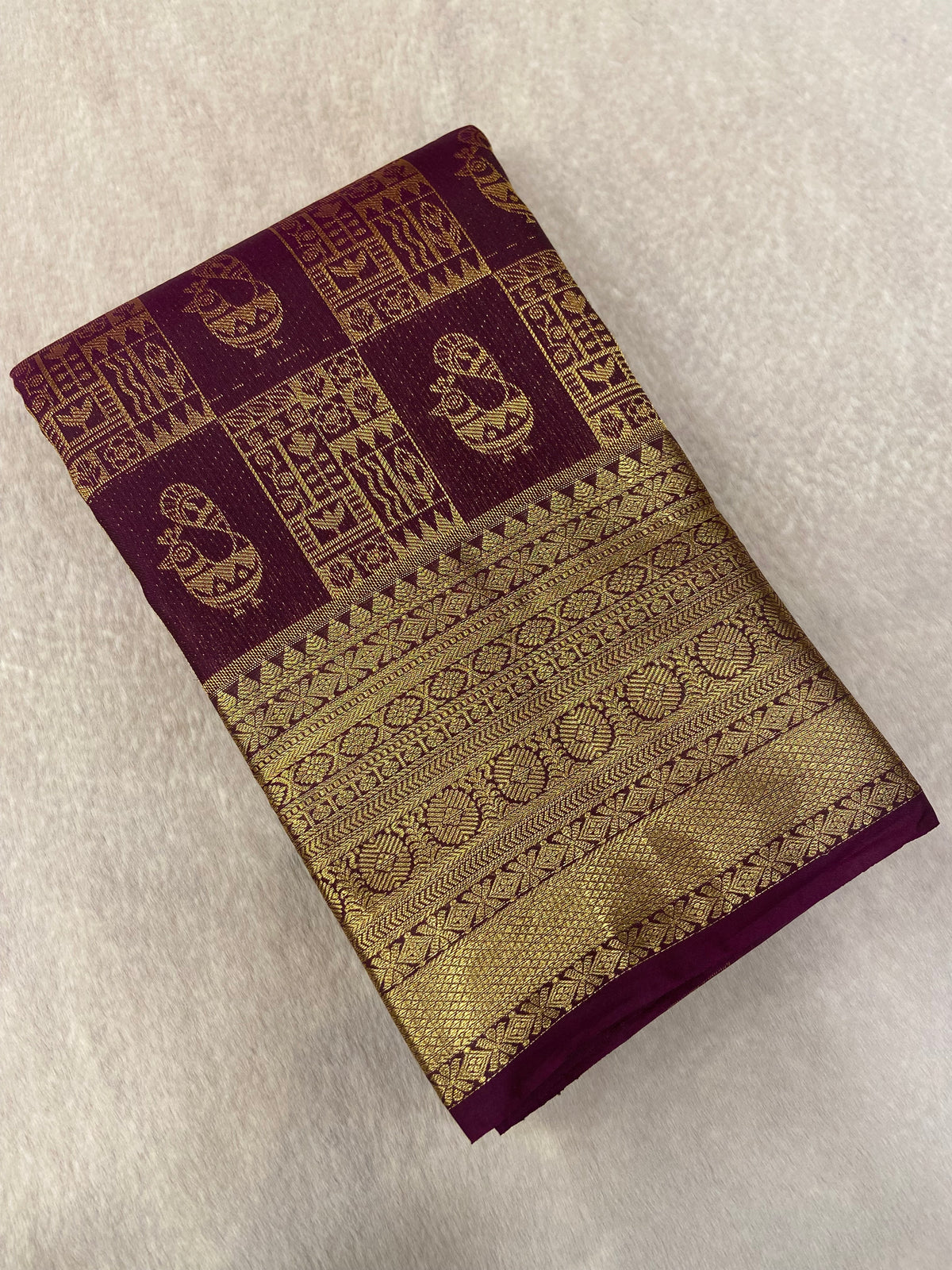 Premium Bridal Semi Kanchipuram Silk Saree