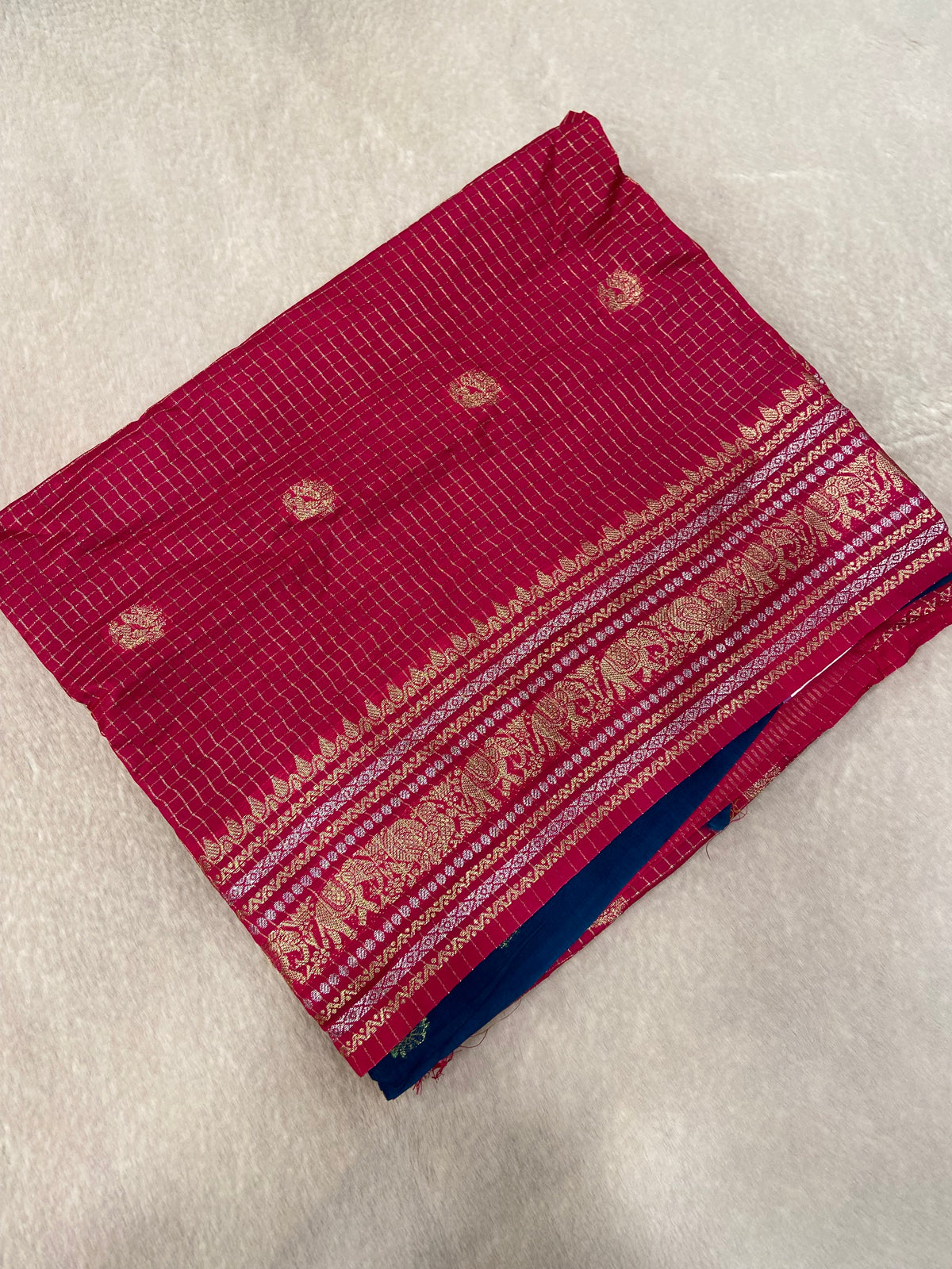 Premium Semi Kolkata Crepe Silk Saree💓