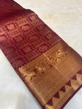 Pure Kanjeevaram Silk Saree- Silk mark certified- PS2381
