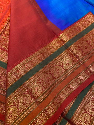 Premium Mini Kanchi Silk Saree