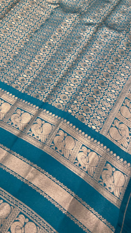 Semi Kanchipuram Silk Saree