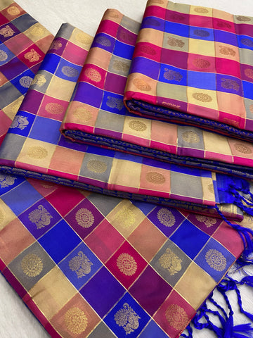 Premium Mini Kanchi Silk Saree