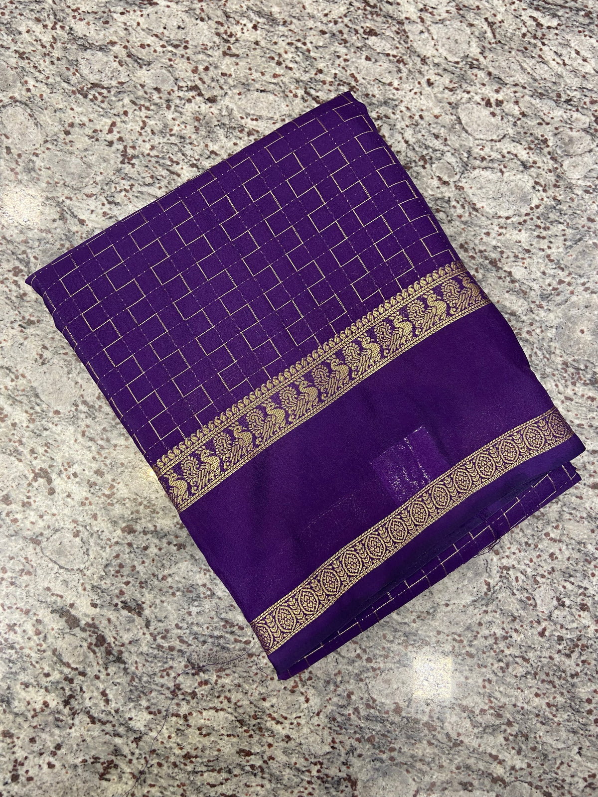 Premium Crepe Semi Mysore Silk Saree