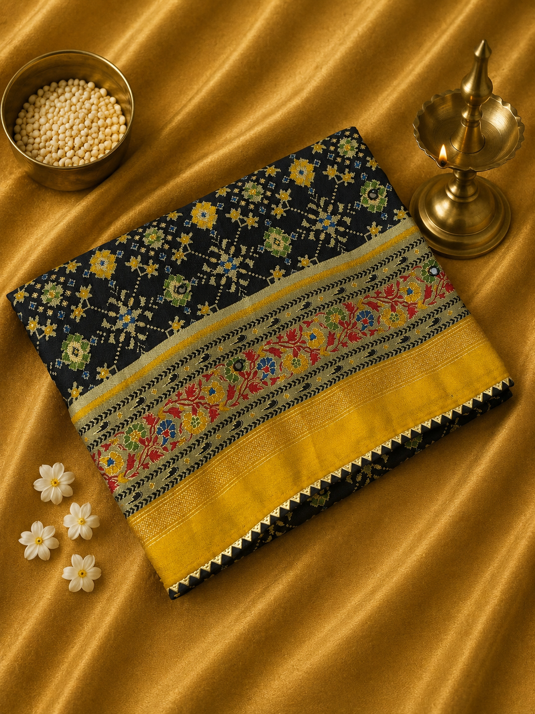 Premium Royal Patola Saree🖤