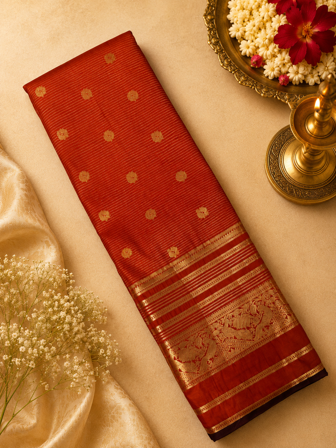 Premium Semi Kanchipuram Silk Saree