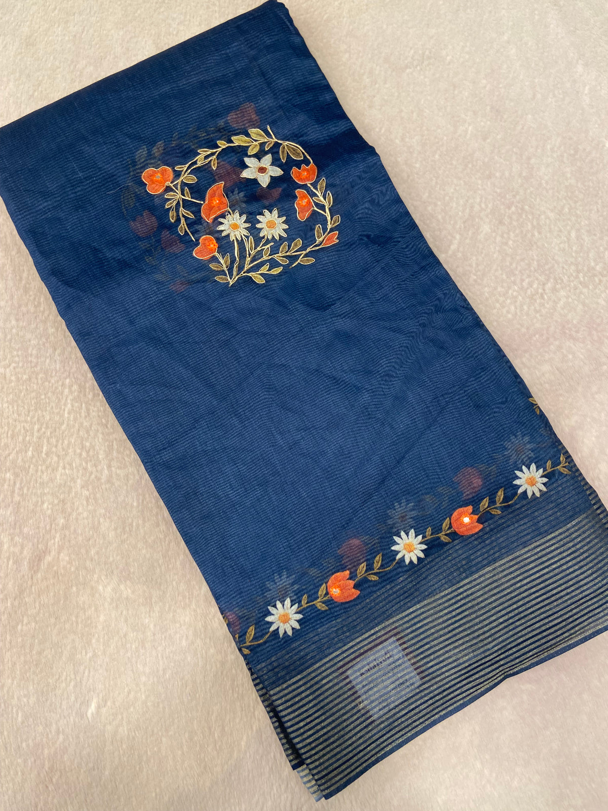Premium Dola Silk Saree💙