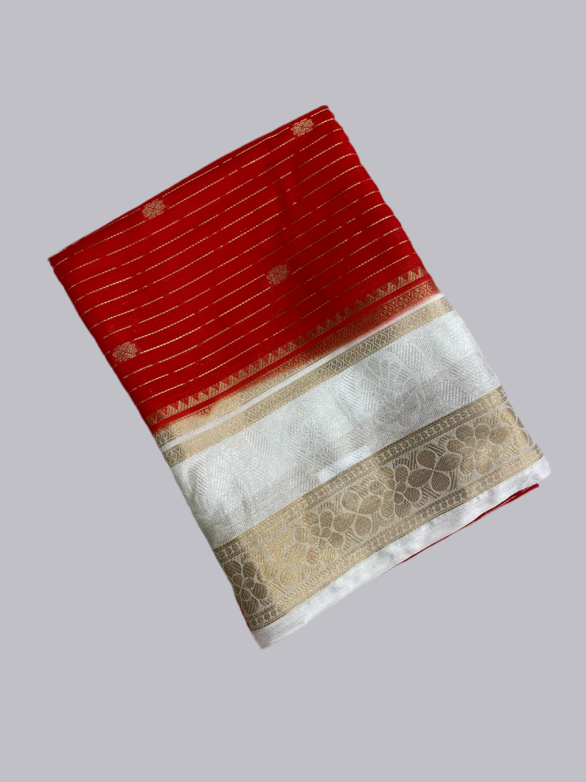 Premium Crepe Semi Mysore Silk Saree