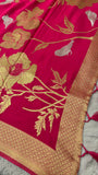 Pure Crepe Satin Silk Saree- 902218