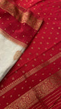 Premium Crepe Georgette Saree - 902457