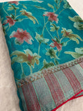 Chiffon Braso Silk Saree