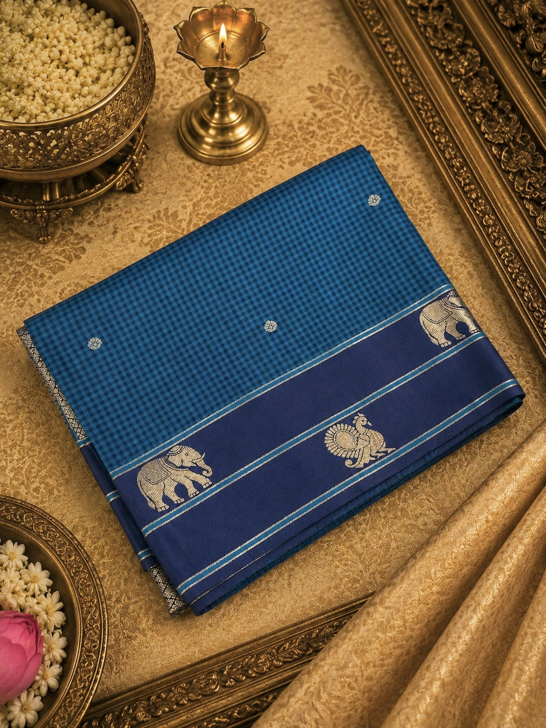 Premium Semi Kanjeevaram Silk Saree