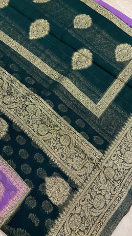 Semi Banarasi Georgette