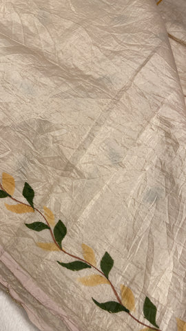 Premium crush organza saree