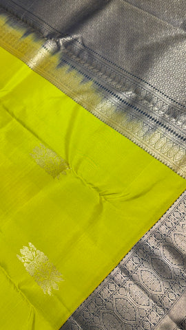 Pure Kanjeevaram silk mark certified saree