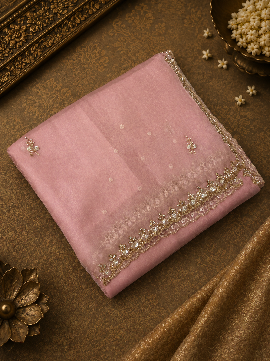 Premium Cocktail Organza Saree