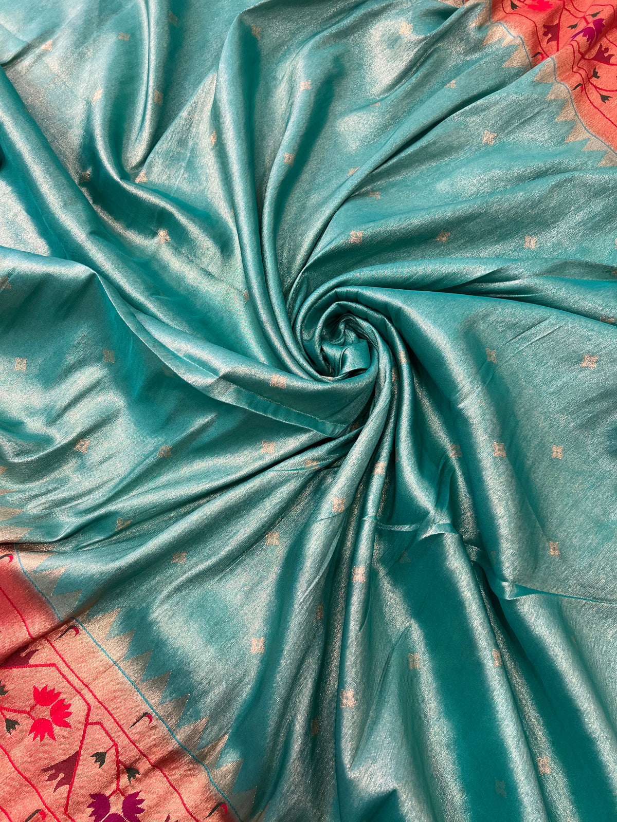 Premium Quality Semi Paithani Silk Saree - 902757