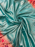 Premium Quality Semi Paithani Silk Saree - 902757
