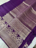 Pure Crepe Satin Silk Saree