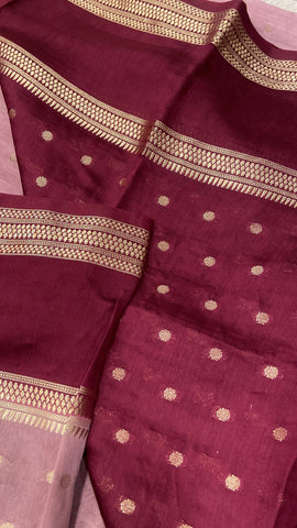 Premium Semi Chanderi Saree