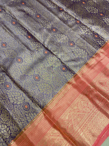 Bridal Tissue Semi Silk Saree