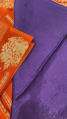 Pure Chinnon Saree