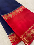 Pure Mix Mysore Crepe Silk Saree
