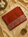 Pure Crepe Satin Silk Saree