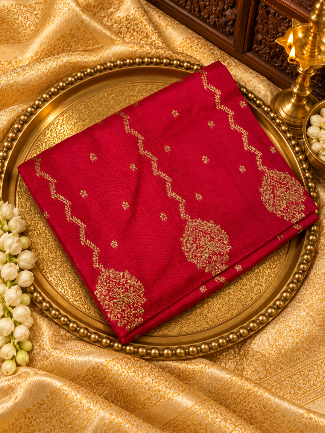 Premium Tassar Silk Saree💗 - 902837