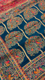 Premium Banarasi Crepe Kalamkari Saree