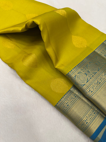 Half Mix Kanjeevaram Silk Saree