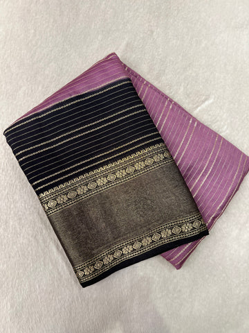 Premium Semi Chanderi Saree