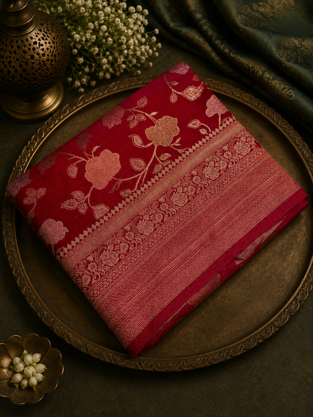 Premium Heritage Cotton Saree