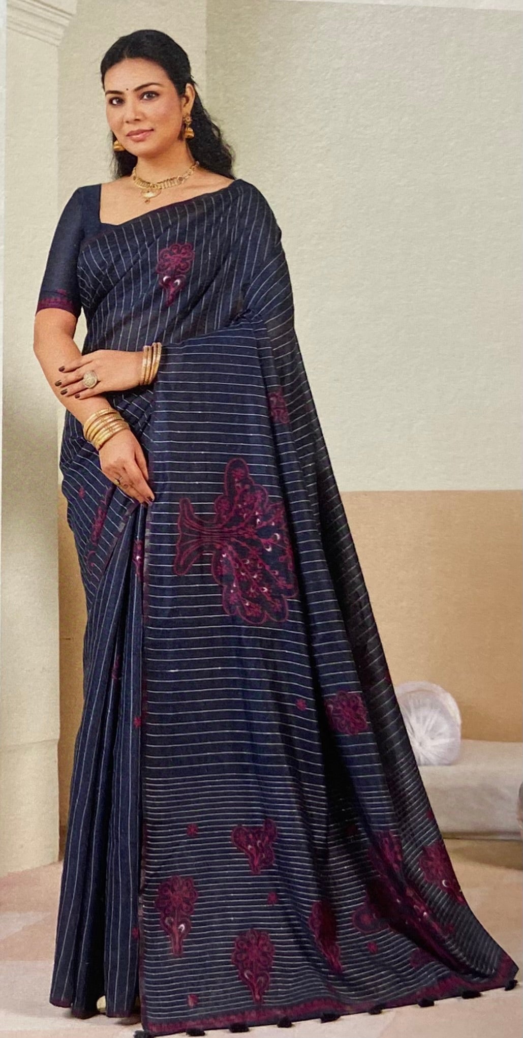 Premium Mal Cotton Saree