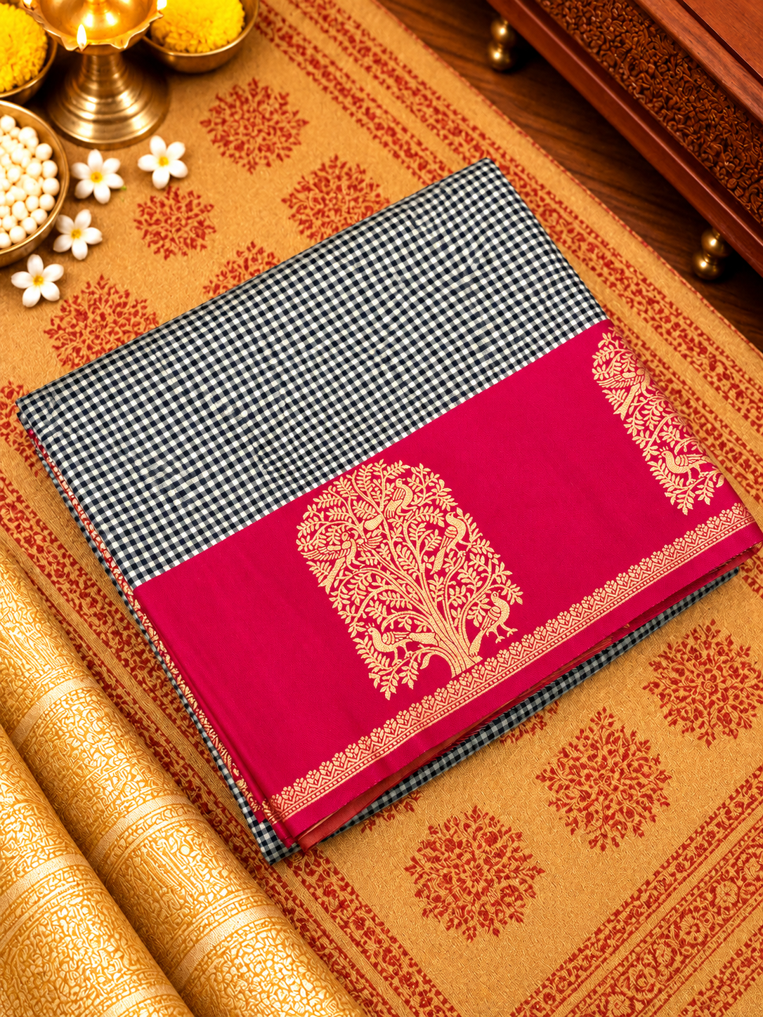 Premium Semi Kanjeevaram Silk Saree - 903000