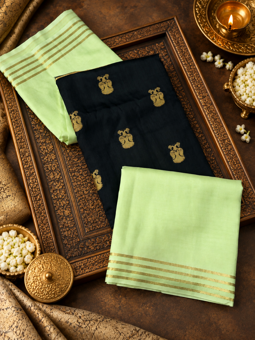 Premium Viscose Crepe Saree- 902553