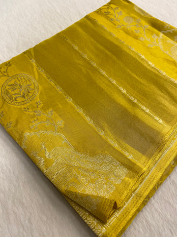 Pure Chinnon Saree