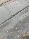 Pure Raw Silk Saree With Embroidery