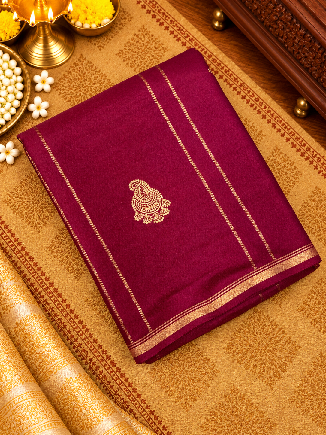 Premium Gajji Silk Saree - 903001