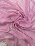 Premium Fendicrush Saree (lavender)