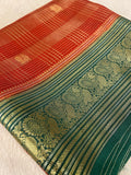 Pure Mix Mysore Crepe Silk Saree