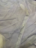 Premium designer organza saree- 902608 Lilac