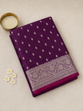 Pure Crepe Satin Silk Saree