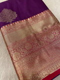Half Mix Kanjeevaram Silk Saree