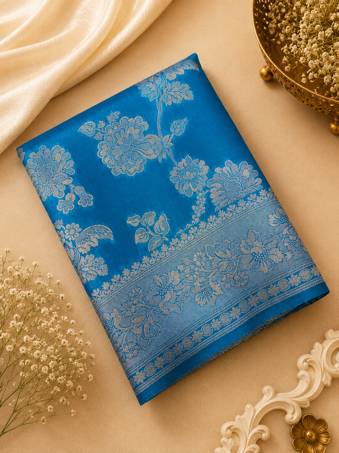 Russian Georgette Saree