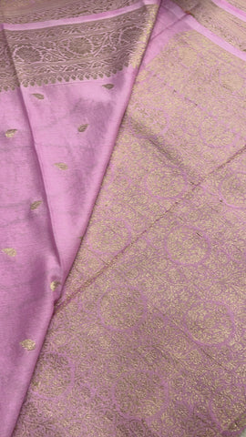 Premium Soft Georgette Saree (pink)✨