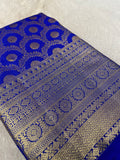 Premium Bridal Semi Kanchipuram Silk Saree